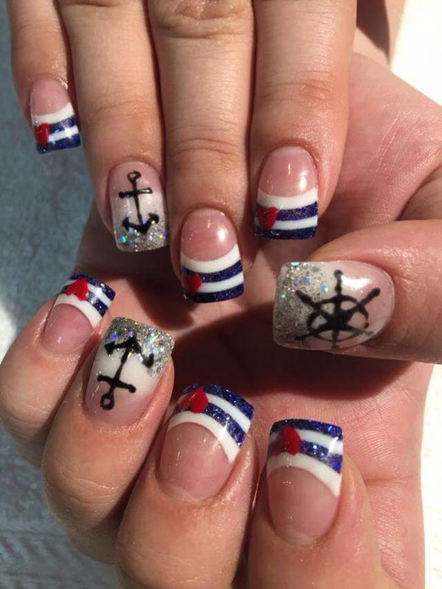короткие и средние ногти